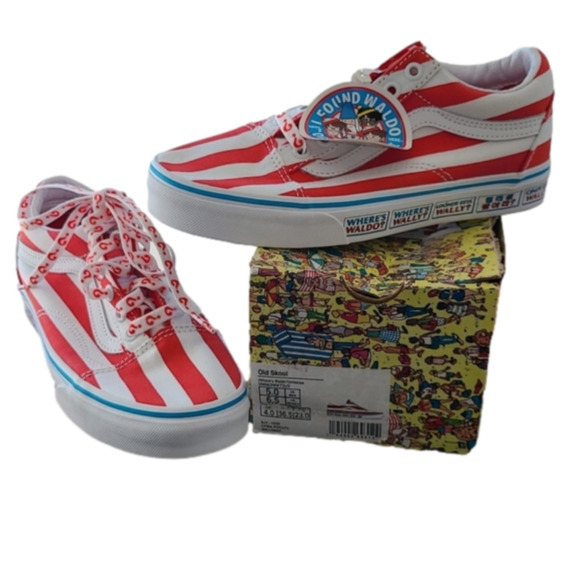 VANS Where's Waldo Sneakers - Picture 1 of 5